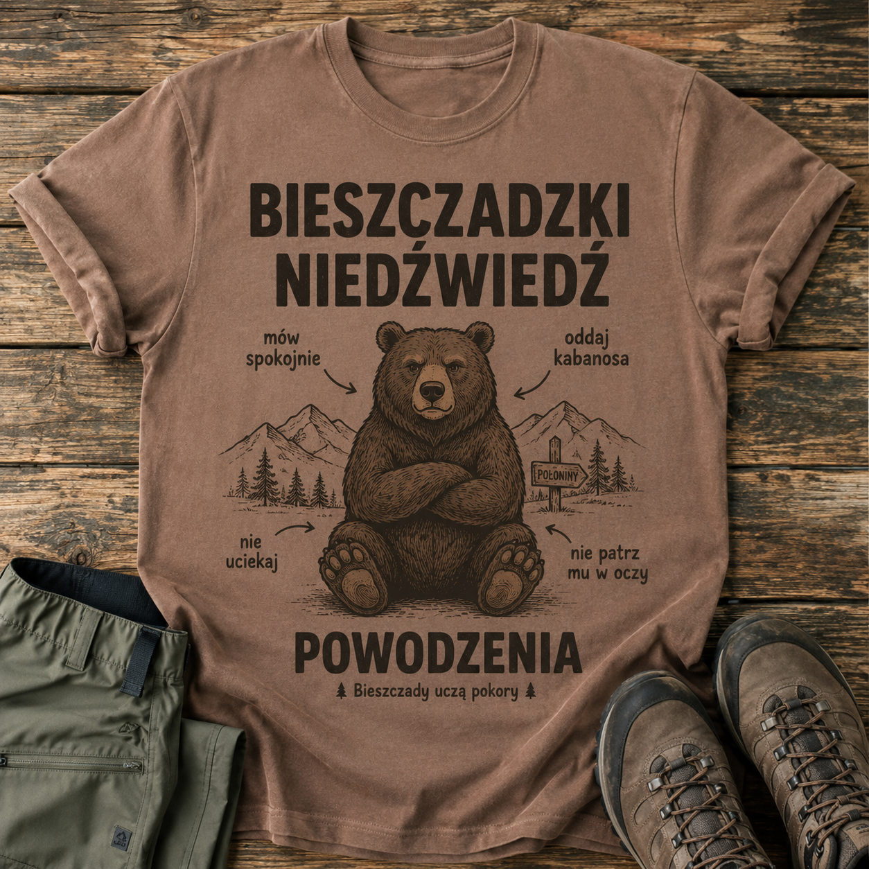 Bieszczadzki niedźwiedź - powodzenia