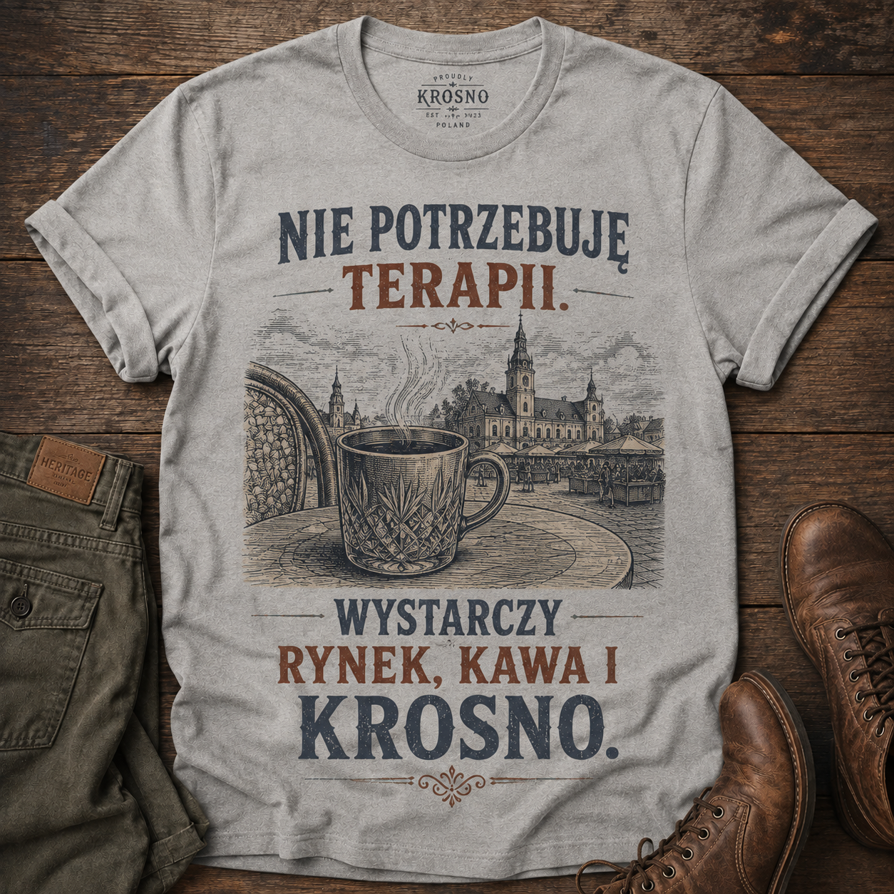 Nie potrzebuję terapii - wystarczy rynek kawa i KROSNO
